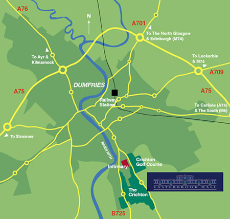 Getting to the Easterbrook Hall
